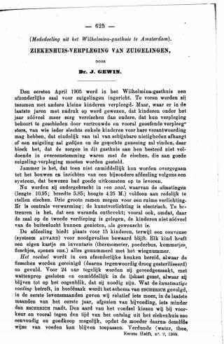 Eerste pagina van het artikel zoals het is gepubliceerd in het tijdschrift