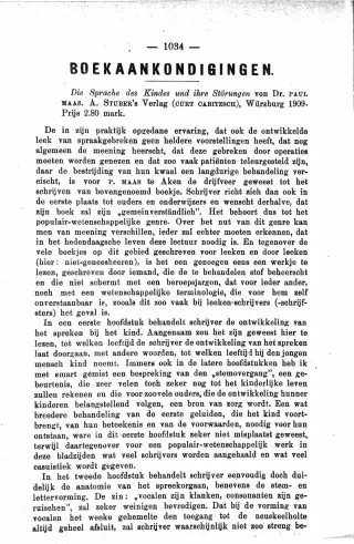 Eerste pagina van het artikel zoals het is gepubliceerd in het tijdschrift