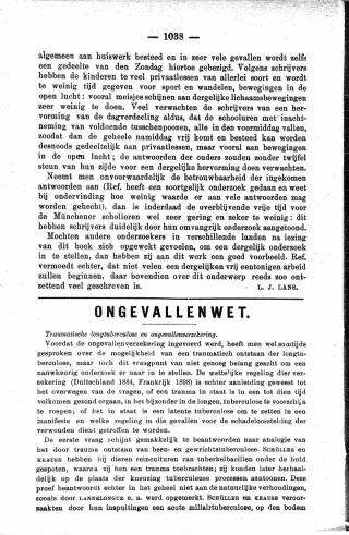 Eerste pagina van het artikel zoals het is gepubliceerd in het tijdschrift