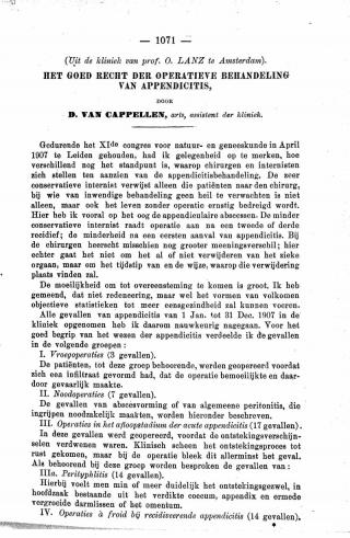 Eerste pagina van het artikel zoals het is gepubliceerd in het tijdschrift