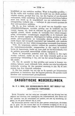 Eerste pagina van het artikel zoals het is gepubliceerd in het tijdschrift