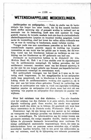 Eerste pagina van het artikel zoals het is gepubliceerd in het tijdschrift