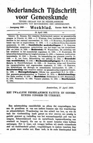 Eerste pagina van het artikel zoals het is gepubliceerd in het tijdschrift