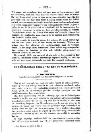 Eerste pagina van het artikel zoals het is gepubliceerd in het tijdschrift