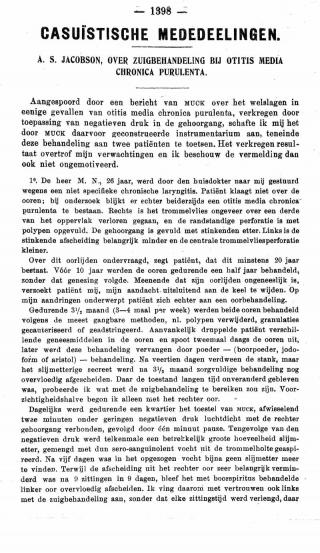 Eerste pagina van het artikel zoals het is gepubliceerd in het tijdschrift