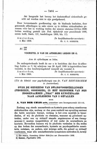 Eerste pagina van het artikel zoals het is gepubliceerd in het tijdschrift