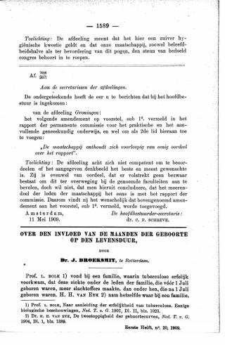 Eerste pagina van het artikel zoals het is gepubliceerd in het tijdschrift