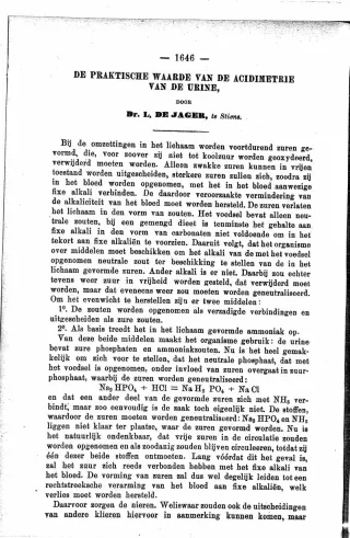 Eerste pagina van het artikel zoals het is gepubliceerd in het tijdschrift