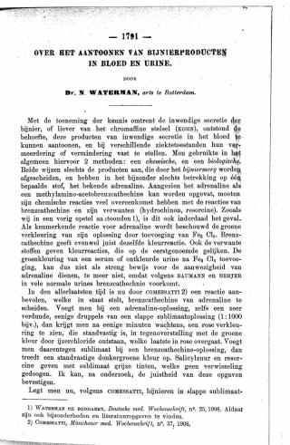 Eerste pagina van het artikel zoals het is gepubliceerd in het tijdschrift