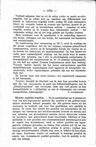 Eerste pagina van het artikel zoals het is gepubliceerd in het tijdschrift