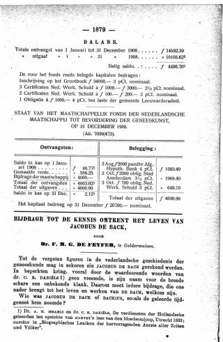 Eerste pagina van het artikel zoals het is gepubliceerd in het tijdschrift