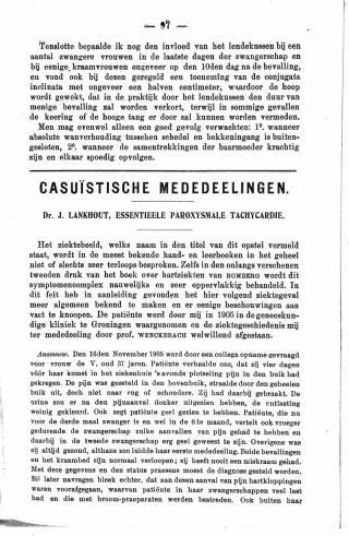 Eerste pagina van het artikel zoals het is gepubliceerd in het tijdschrift