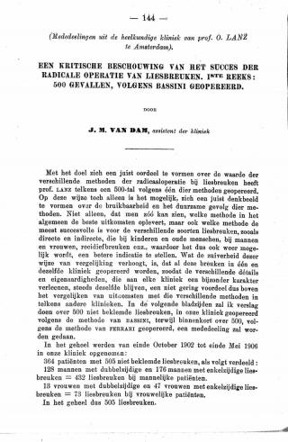 Eerste pagina van het artikel zoals het is gepubliceerd in het tijdschrift