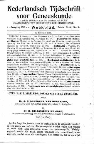 Eerste pagina van het artikel zoals het is gepubliceerd in het tijdschrift