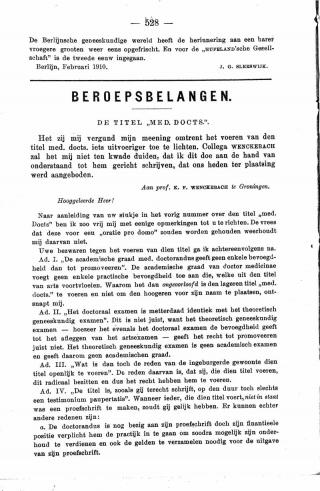 Eerste pagina van het artikel zoals het is gepubliceerd in het tijdschrift