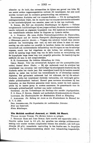 Eerste pagina van het artikel zoals het is gepubliceerd in het tijdschrift