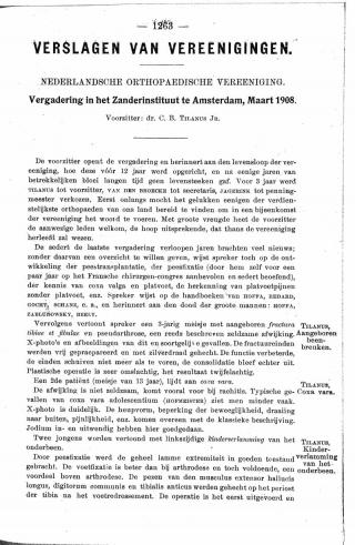 Eerste pagina van het artikel zoals het is gepubliceerd in het tijdschrift