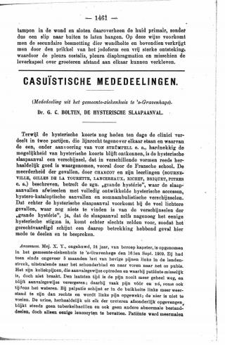 Eerste pagina van het artikel zoals het is gepubliceerd in het tijdschrift