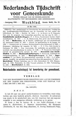 Eerste pagina van het artikel zoals het is gepubliceerd in het tijdschrift