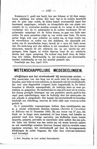 Eerste pagina van het artikel zoals het is gepubliceerd in het tijdschrift