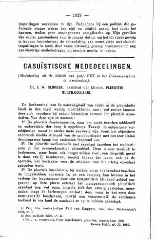 Eerste pagina van het artikel zoals het is gepubliceerd in het tijdschrift