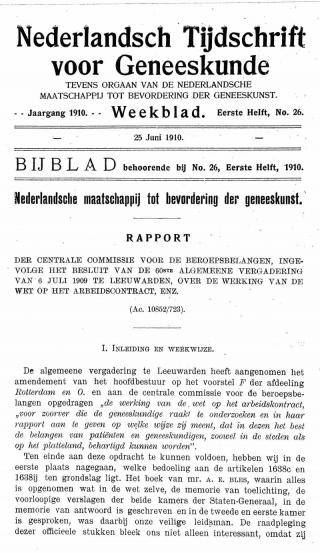 Eerste pagina van het artikel zoals het is gepubliceerd in het tijdschrift