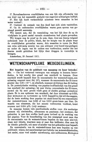 Eerste pagina van het artikel zoals het is gepubliceerd in het tijdschrift