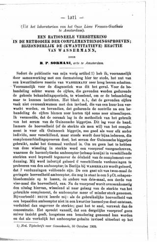 Eerste pagina van het artikel zoals het is gepubliceerd in het tijdschrift