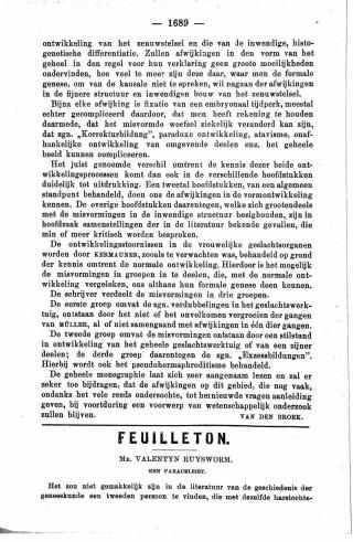 Eerste pagina van het artikel zoals het is gepubliceerd in het tijdschrift