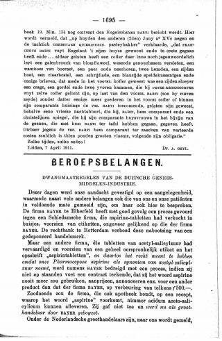 Eerste pagina van het artikel zoals het is gepubliceerd in het tijdschrift