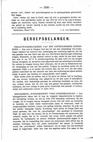 Eerste pagina van het artikel zoals het is gepubliceerd in het tijdschrift