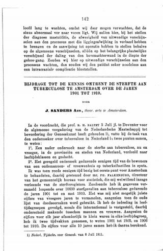 Eerste pagina van het artikel zoals het is gepubliceerd in het tijdschrift