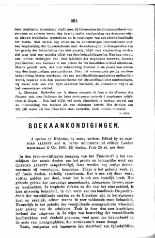 Eerste pagina van het artikel zoals het is gepubliceerd in het tijdschrift