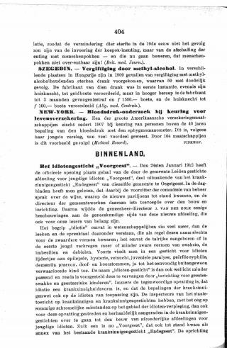 Eerste pagina van het artikel zoals het is gepubliceerd in het tijdschrift