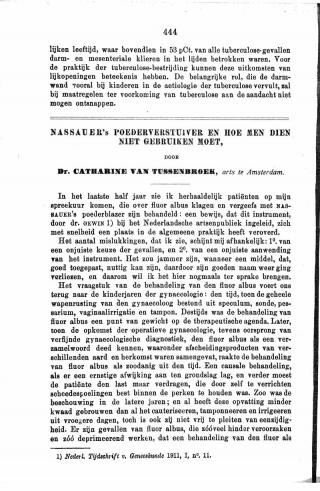 Eerste pagina van het artikel zoals het is gepubliceerd in het tijdschrift