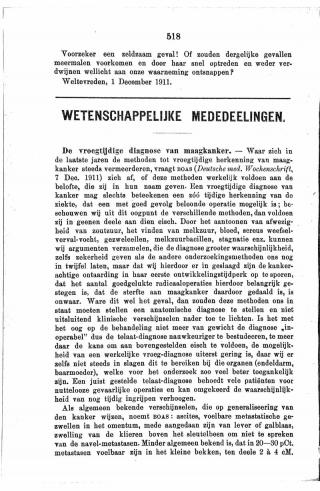 Eerste pagina van het artikel zoals het is gepubliceerd in het tijdschrift