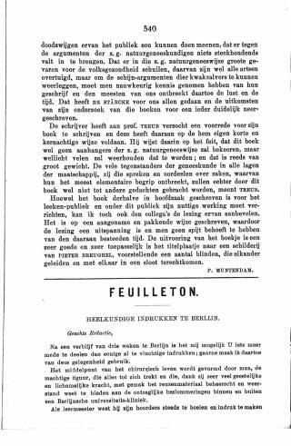 Eerste pagina van het artikel zoals het is gepubliceerd in het tijdschrift