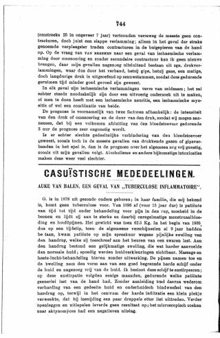 Eerste pagina van het artikel zoals het is gepubliceerd in het tijdschrift