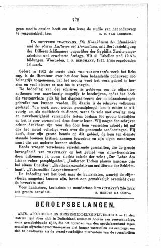 Eerste pagina van het artikel zoals het is gepubliceerd in het tijdschrift