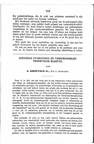 Eerste pagina van het artikel zoals het is gepubliceerd in het tijdschrift