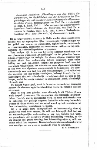 Eerste pagina van het artikel zoals het is gepubliceerd in het tijdschrift