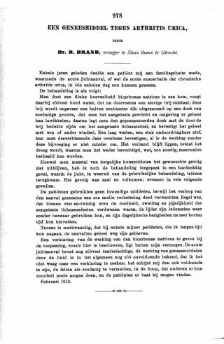 Eerste pagina van het artikel zoals het is gepubliceerd in het tijdschrift