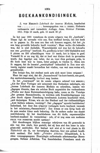 Eerste pagina van het artikel zoals het is gepubliceerd in het tijdschrift