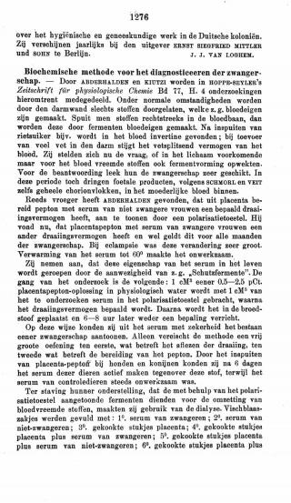 Eerste pagina van het artikel zoals het is gepubliceerd in het tijdschrift