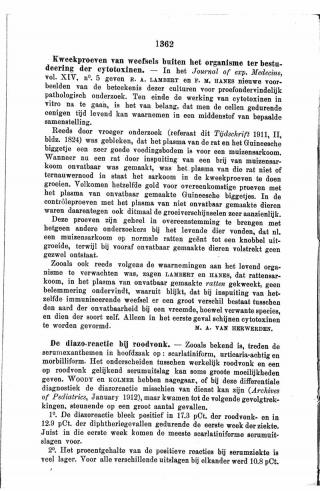 Eerste pagina van het artikel zoals het is gepubliceerd in het tijdschrift