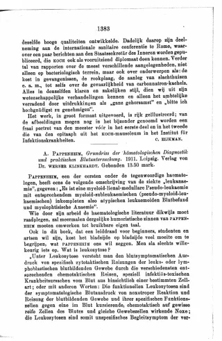Eerste pagina van het artikel zoals het is gepubliceerd in het tijdschrift