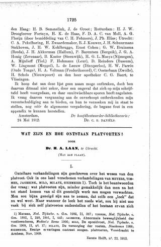 Eerste pagina van het artikel zoals het is gepubliceerd in het tijdschrift