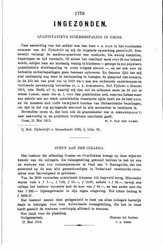 Eerste pagina van het artikel zoals het is gepubliceerd in het tijdschrift