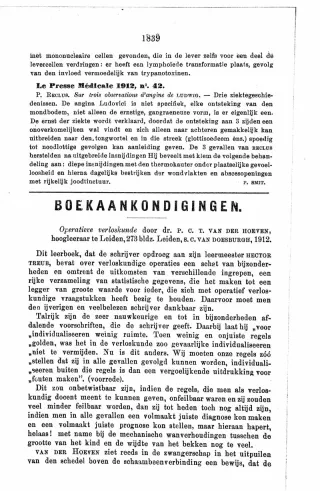 Eerste pagina van het artikel zoals het is gepubliceerd in het tijdschrift
