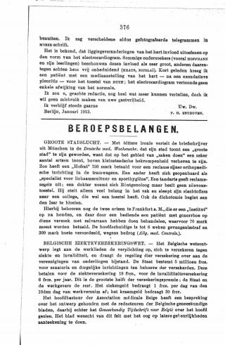 Eerste pagina van het artikel zoals het is gepubliceerd in het tijdschrift